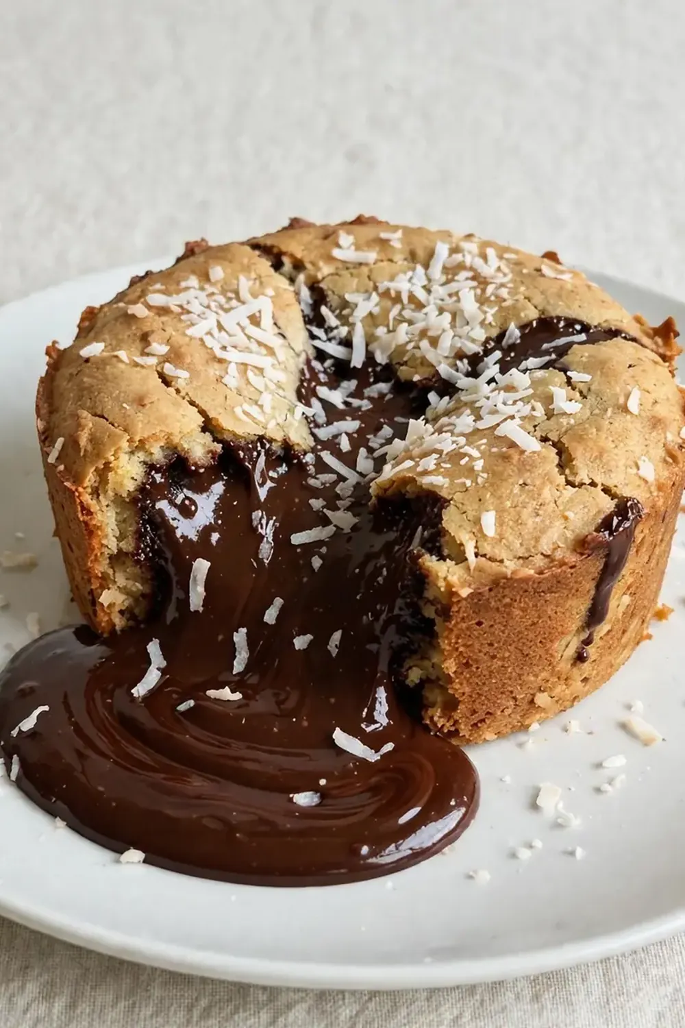 Low-Carb Coconut Flour Lava Cake