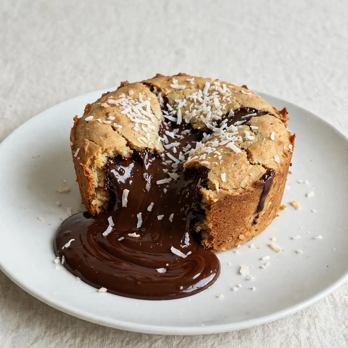 Cosy Weekend Low-Carb Coconut Flour Lava Cake