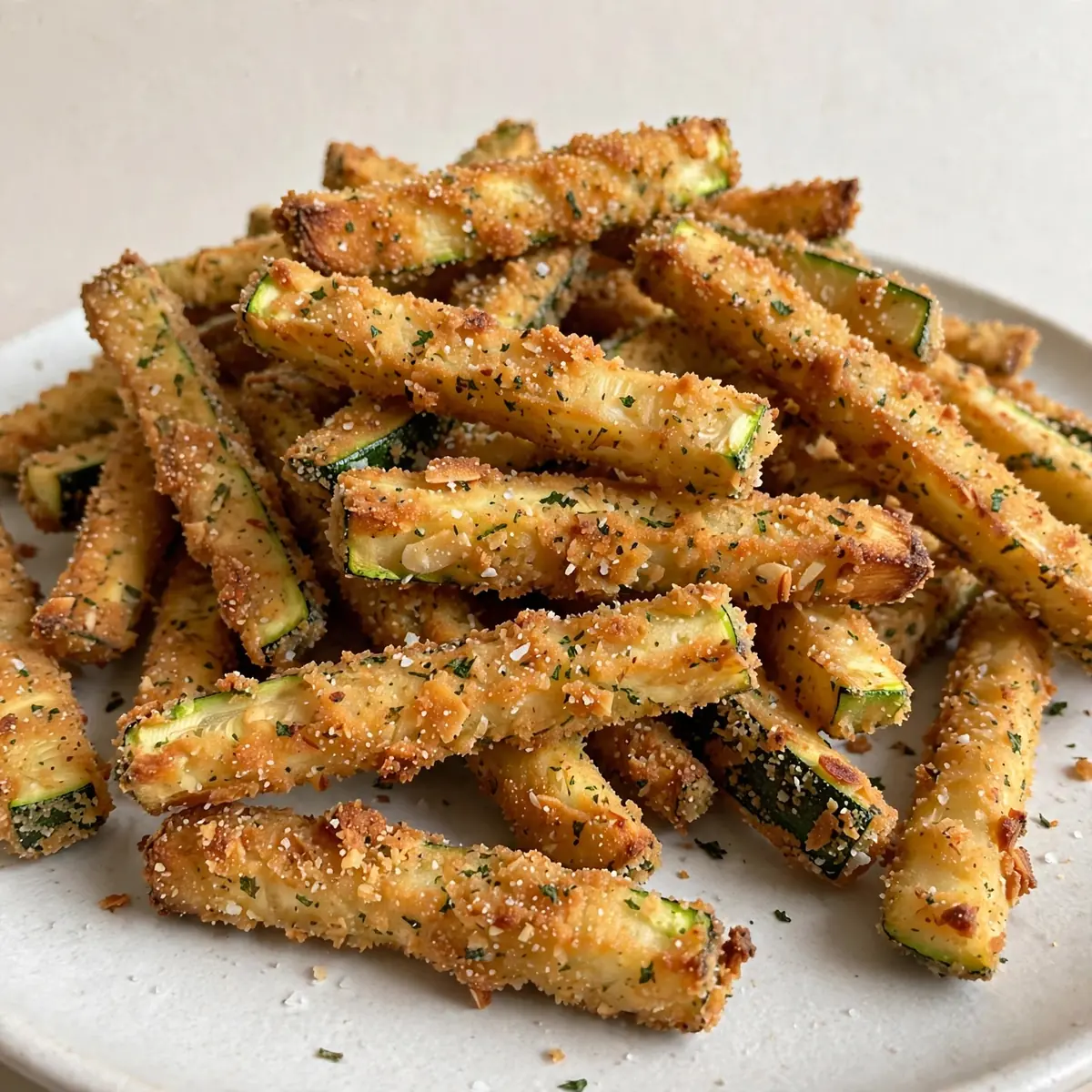 Cozy Weekend Crispy Air Fryer Zucchini Fries